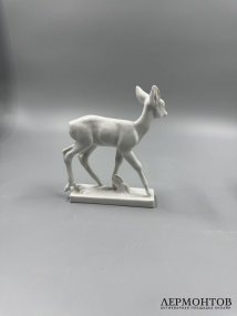 Статуэтка «Оленёнок». Фарфор, Meissen, Германия, 20 век