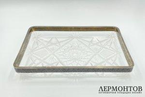 Ваза в ст. неоклассика Каштаны. Россия, Москва, кон. 19 - нач. 20 в. Серебро 84.