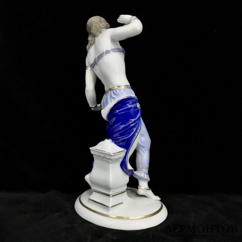 Статуэтка «Танцовщица со змеёй». Фарфор, Rosenthal, Германия, 1926 год