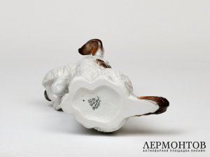 Статуэтка «Скотч терьер». Фарфор, Rosenthal, Германия, 1952 год
