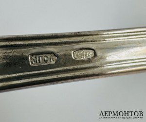 Набор чайных ложек на 6 персон в коробке. Серебро 925 пробы, Аргента