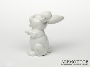 Статуэтка «Смеющийся заяц». Фарфор, Rosenthal, Германия, XX век