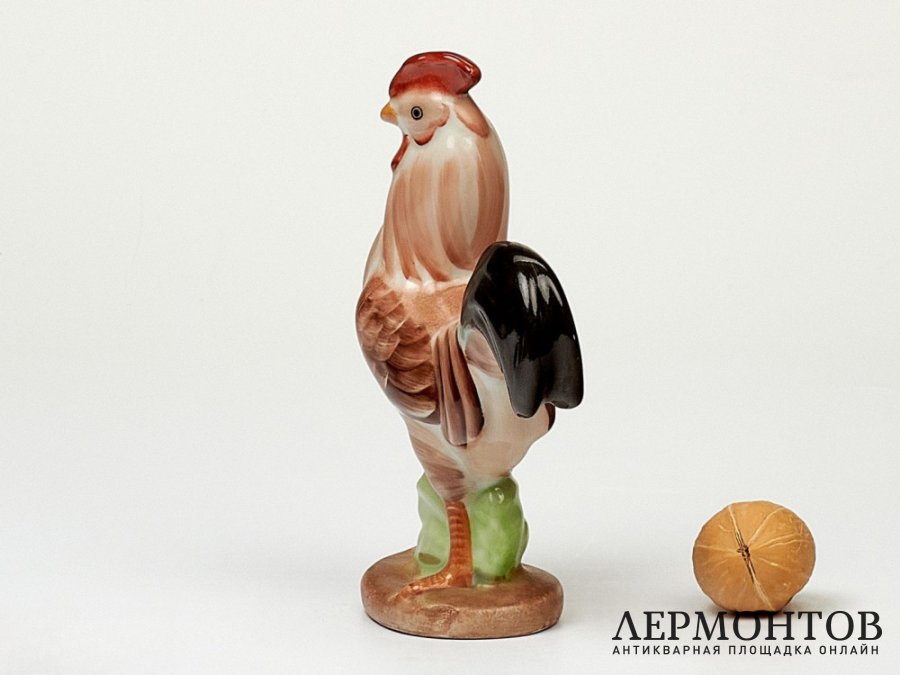 Статуэтка «Петух». Фарфор, Aquincum, Венгрия, 1970 год