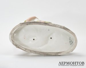 Статуэтка «Танцующая пара». Фарфор, Royal Dux, Чехословакия