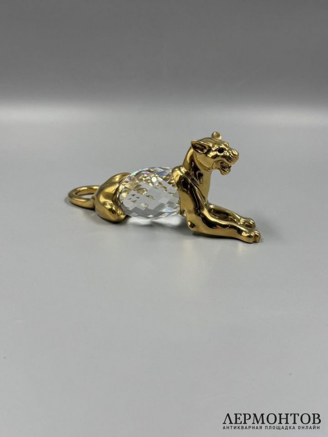 Статуэтка «Леопард». Хрусталь, Swarovski