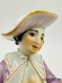 Статуэтка «Певица». Фарфор, роспись, Meissen, Германия, 1-я половина 20 века