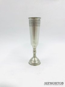 Фужер для шампанского. Серебро 84 пробы, Россия, 1890 год