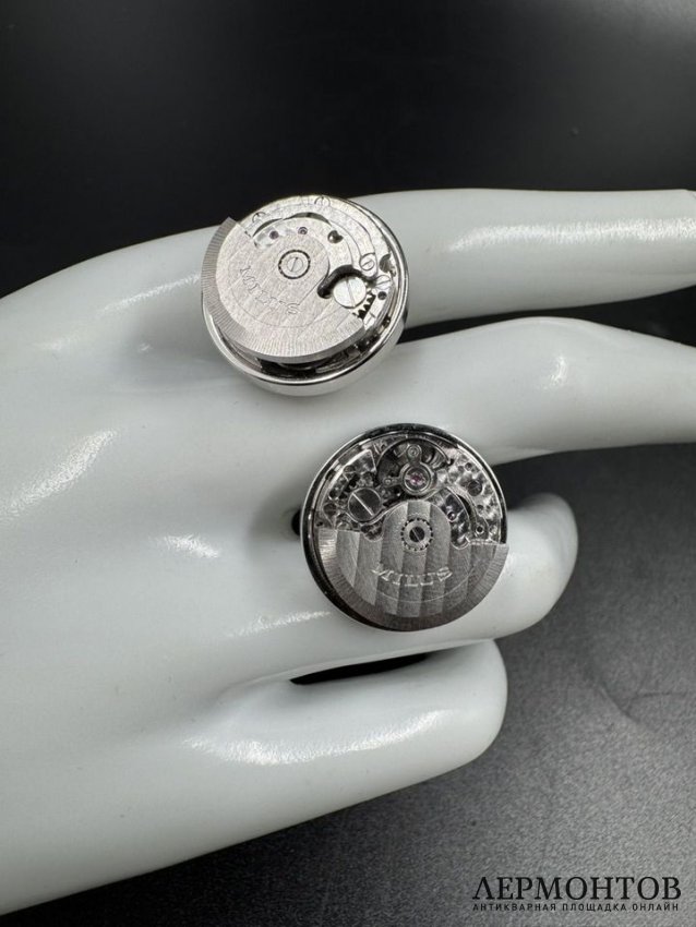 Запонки из коллекции «Cufflinks». Нержавеющая сталь, Milus, Швейцария