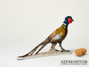 Статуэтка «Фазан». Фарфор, Rosenthal, Германия, 1980-е годы
