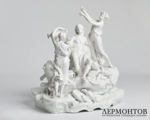 Статуэтка «Триумф Вакха». Фарфор, Германия