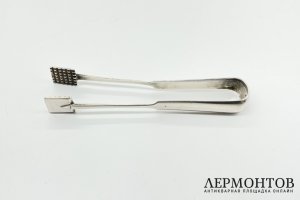 Щипцы для сахара. Серебро 84 пробы. Рубеж 19-20 вв.