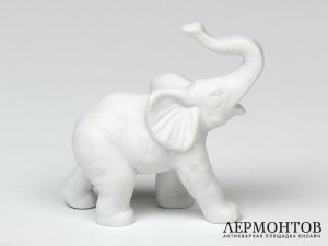 Статуэтка «Слон». Фарфор, Rosenthal, Германия, XX век
