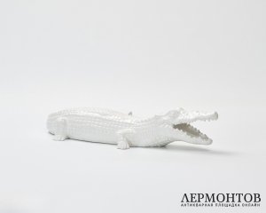 Статуэтка «Крокодил». Керамика, G.B.C. Ceramiche, Италия, 1970-е годы