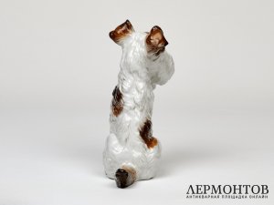 Статуэтка «Скотч терьер». Фарфор, Rosenthal, Германия, 1952 год