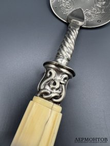 Лопатка для торта. Серебро 950 пробы, Франция, конец 19 века