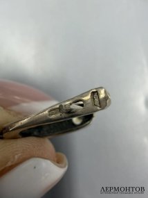 Серьги с лазуритом. Серебро 925 пробы, Россия