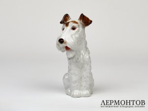 Статуэтка «Скотч терьер». Фарфор, Rosenthal, Германия, 1952 год