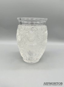 Ваза «Bagatelle» с птичками. Хрусталь, Lalique, Франция, 20 век