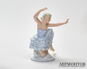 Статуэтка «Балерина». Бисквитный фарфор, Fasold & Stauch, Германия, до 1967 года