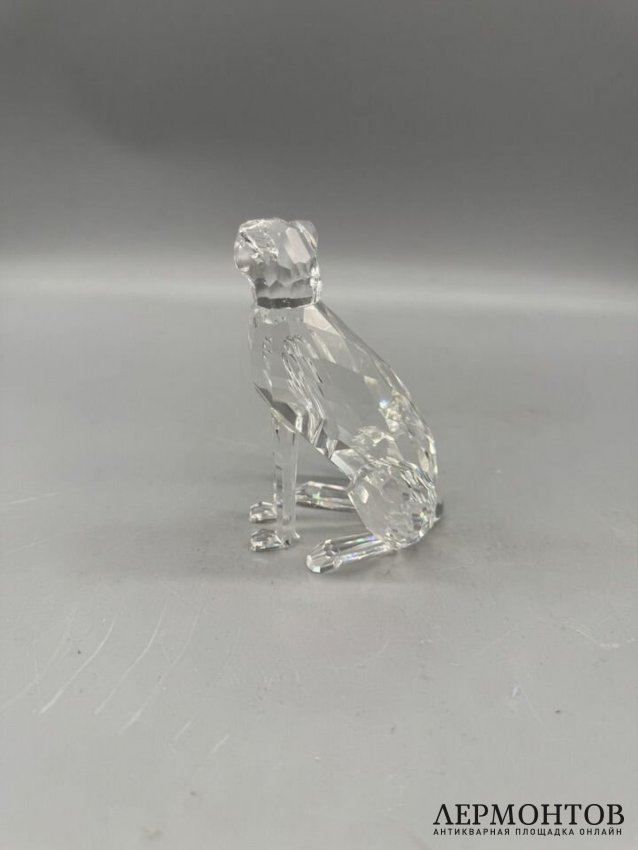 Статуэтка «Гепард». Хрусталь, Swarovski, Австрия, 2000-е годы