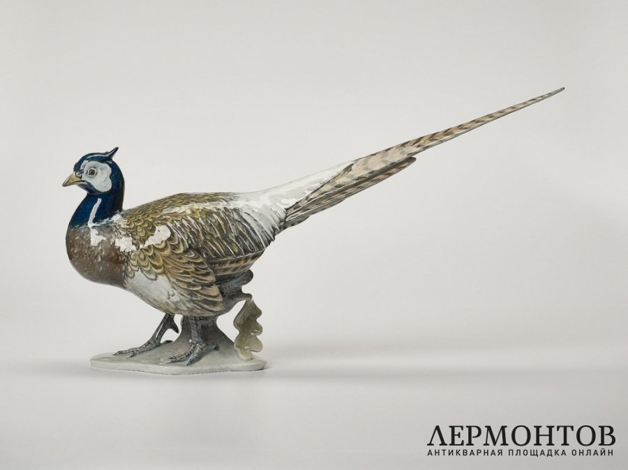 Статуэтка «Фазан». Фарфор, Rosenthal, Германия, 1956 год