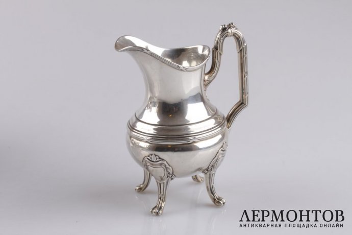 Чайный и кофейный сервиз Coignet из серебра 950 пробы. Франция, конец XIX в.