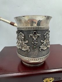 Турка для кофе. Серебро 925 пробы, Россия, современная работа